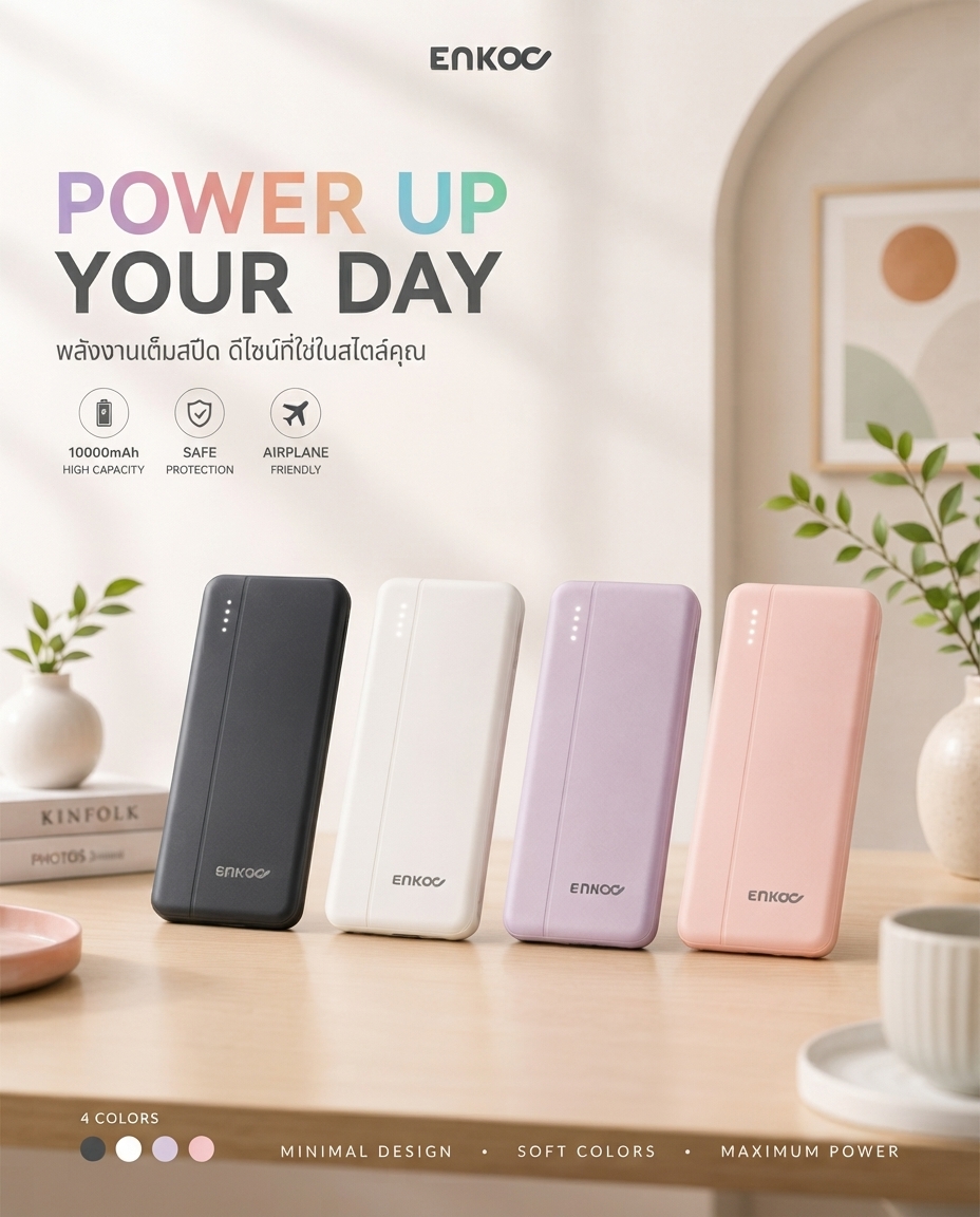ENKOO Power Bank รุ่น EK-N01